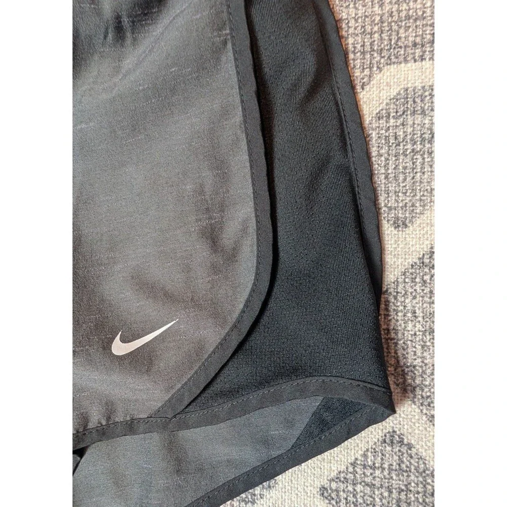Girls Nike Dri-Fit Tempo Running Shorts Black&Gray Bundle of 2 Youth LG